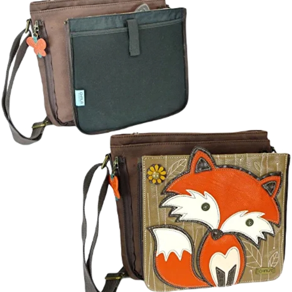 Chala Fox Striped Multifunction Tote - BNWOT - Picture 2 of 5